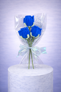 3 Roses Bleues Éternelles