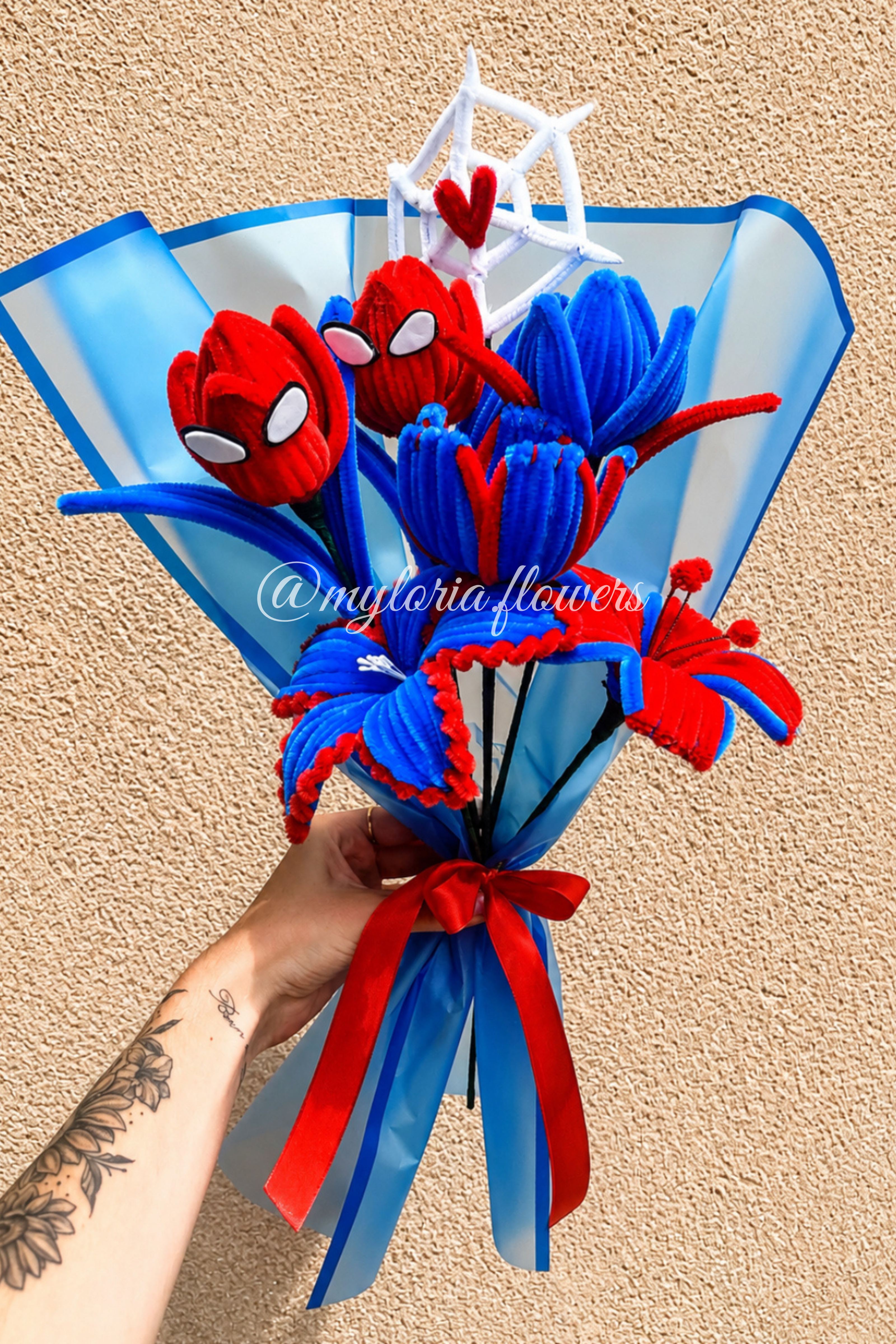 Bouquet Spiderman