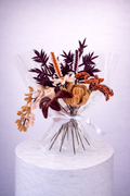 Bouquet éternel Julia Marron et Beige