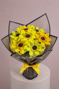 Bouquet de 7 tournesols