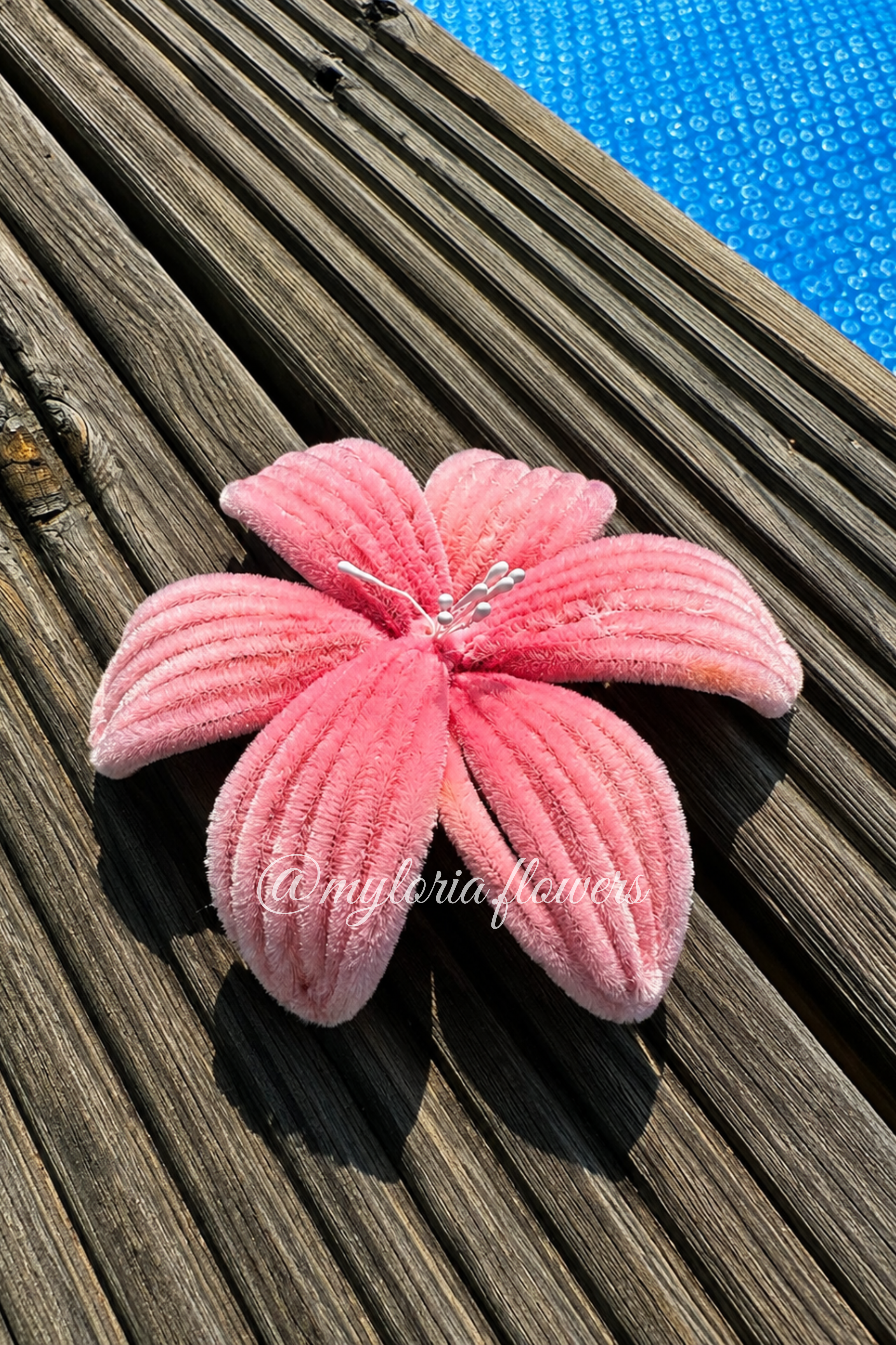 Barrette Lys Rose Clair