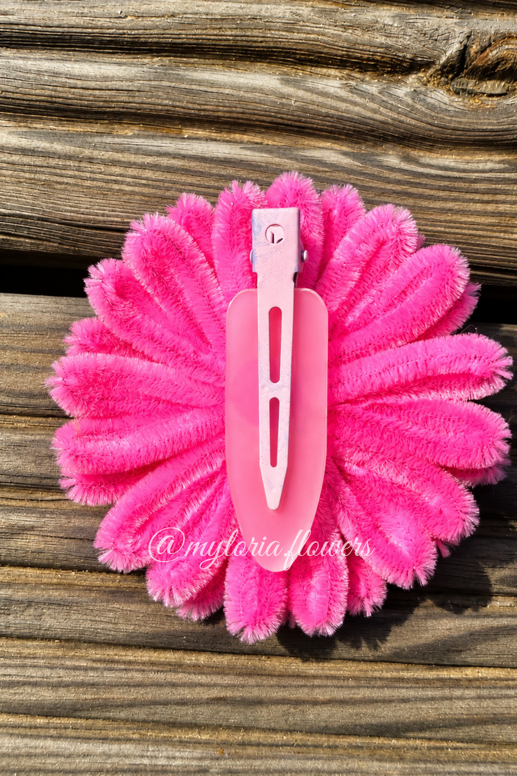 Barrette Gerbera Rose