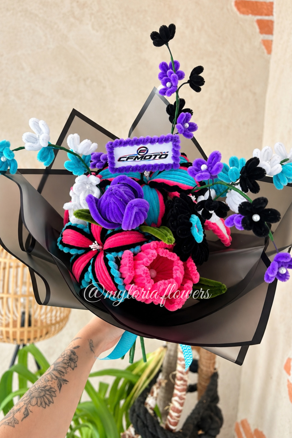 Bouquet CFMOTO personnalisé