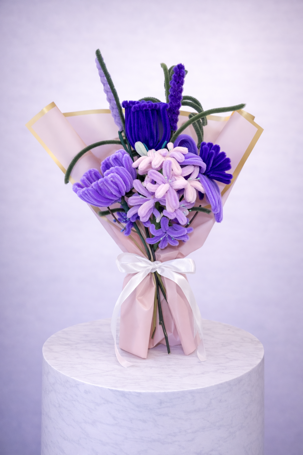 Bouquet éternel Mila Violet