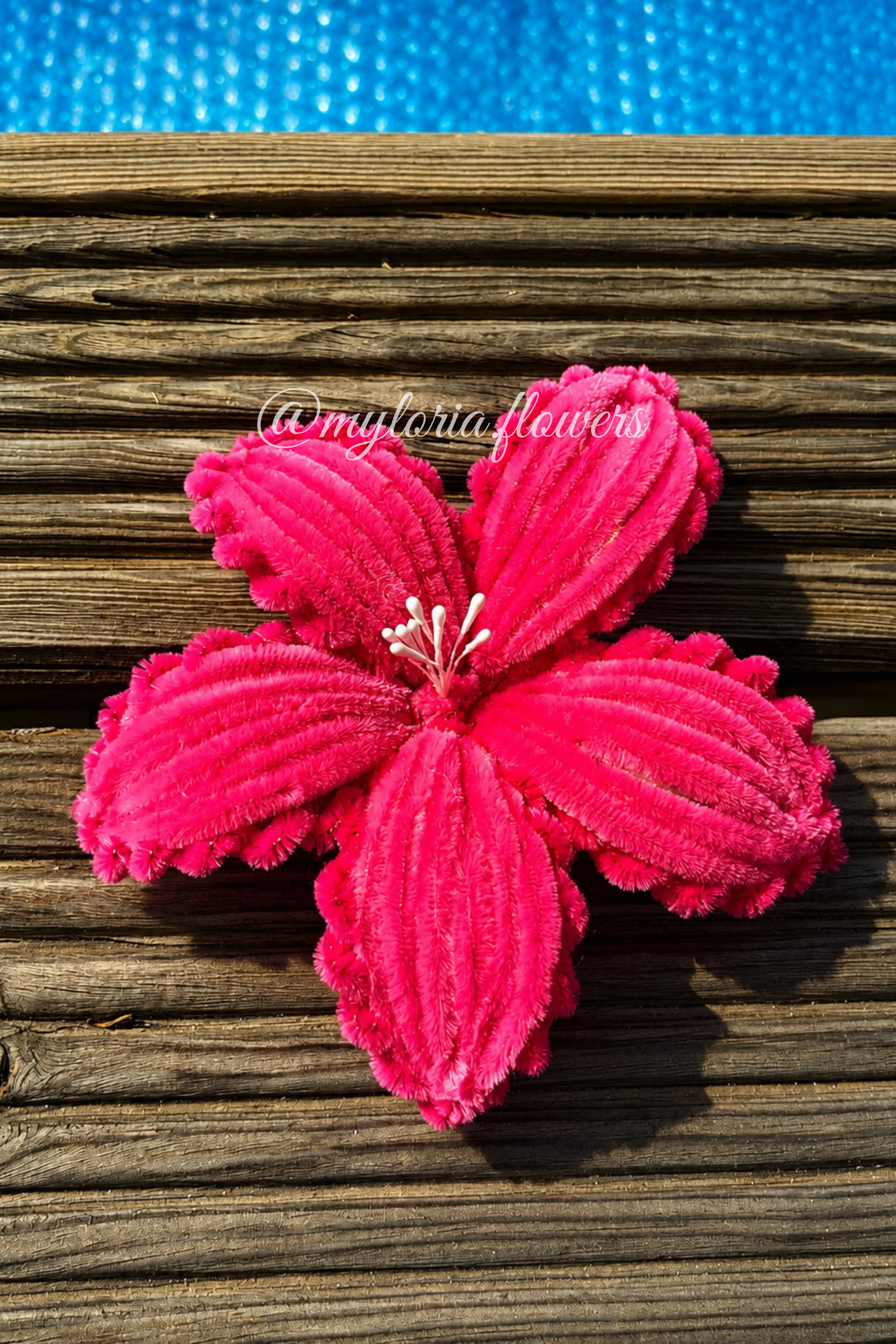 Barrette Lys Rose Fushia