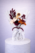 Bouquet éternel Lyana Marron et Beige