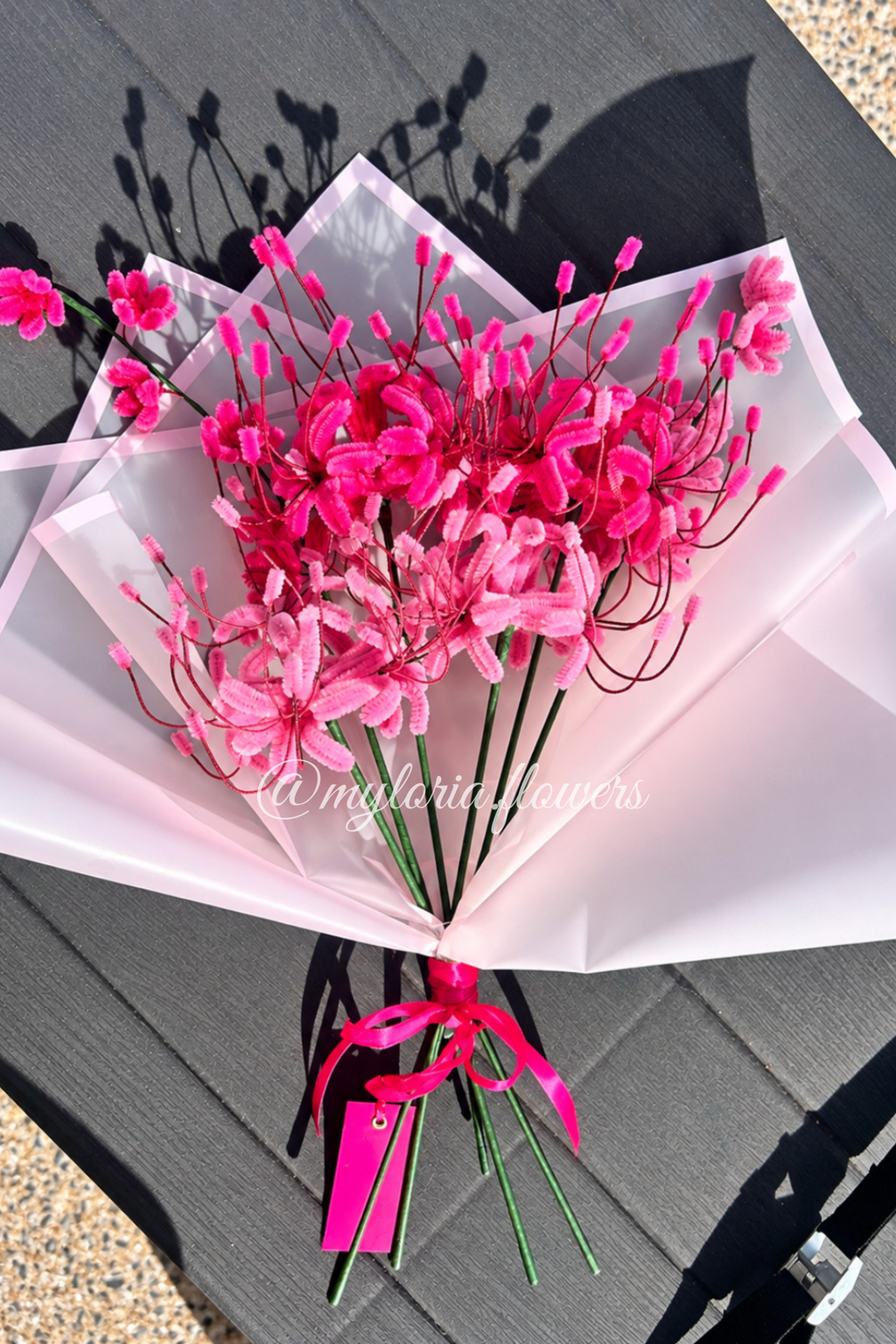 Bouquet Lycoris & Fleurs de Cerisier