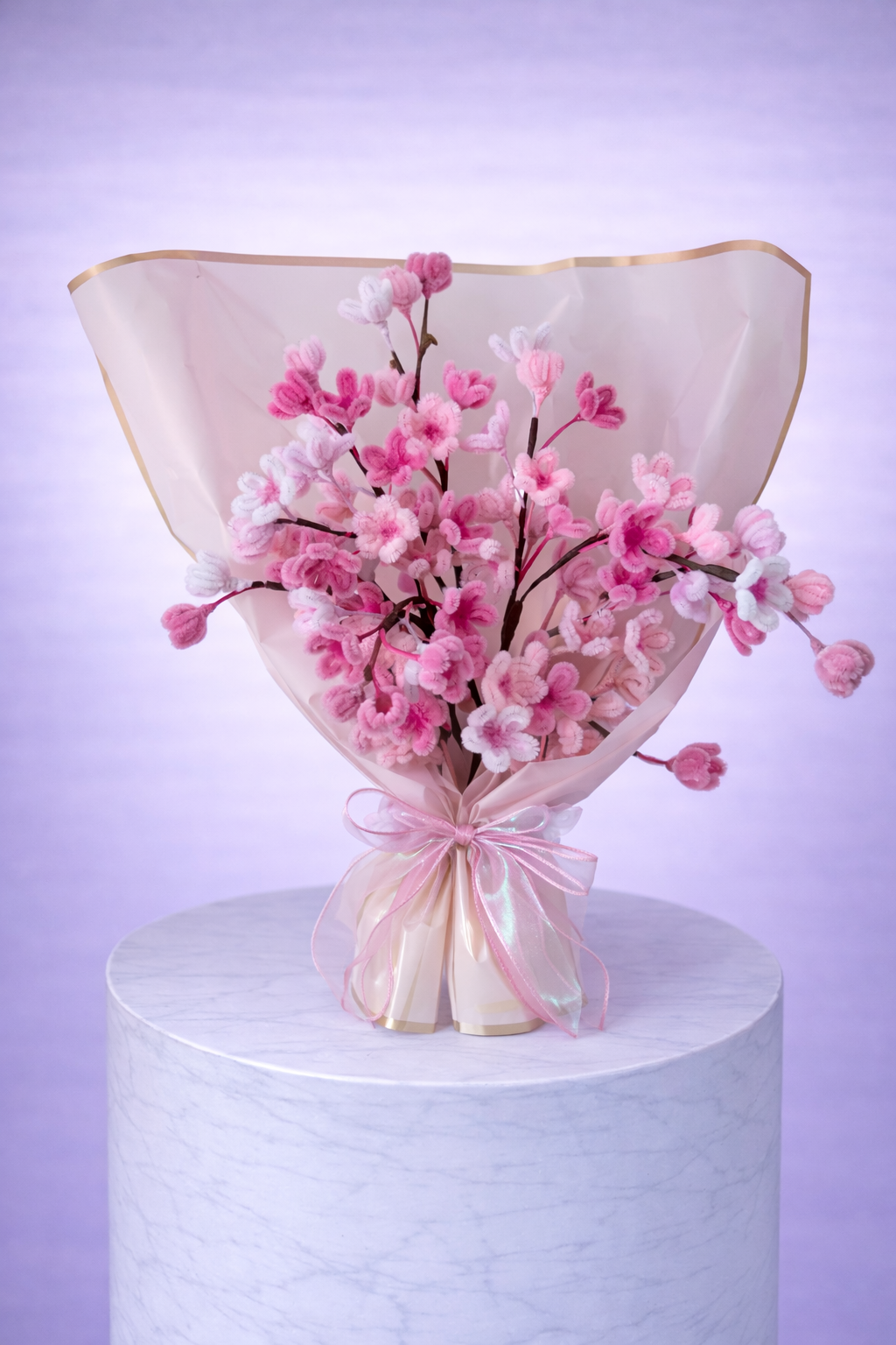 Bouquet éternel de fleurs de cerisier