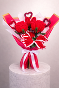 Bouquet éternel Amour Rouge