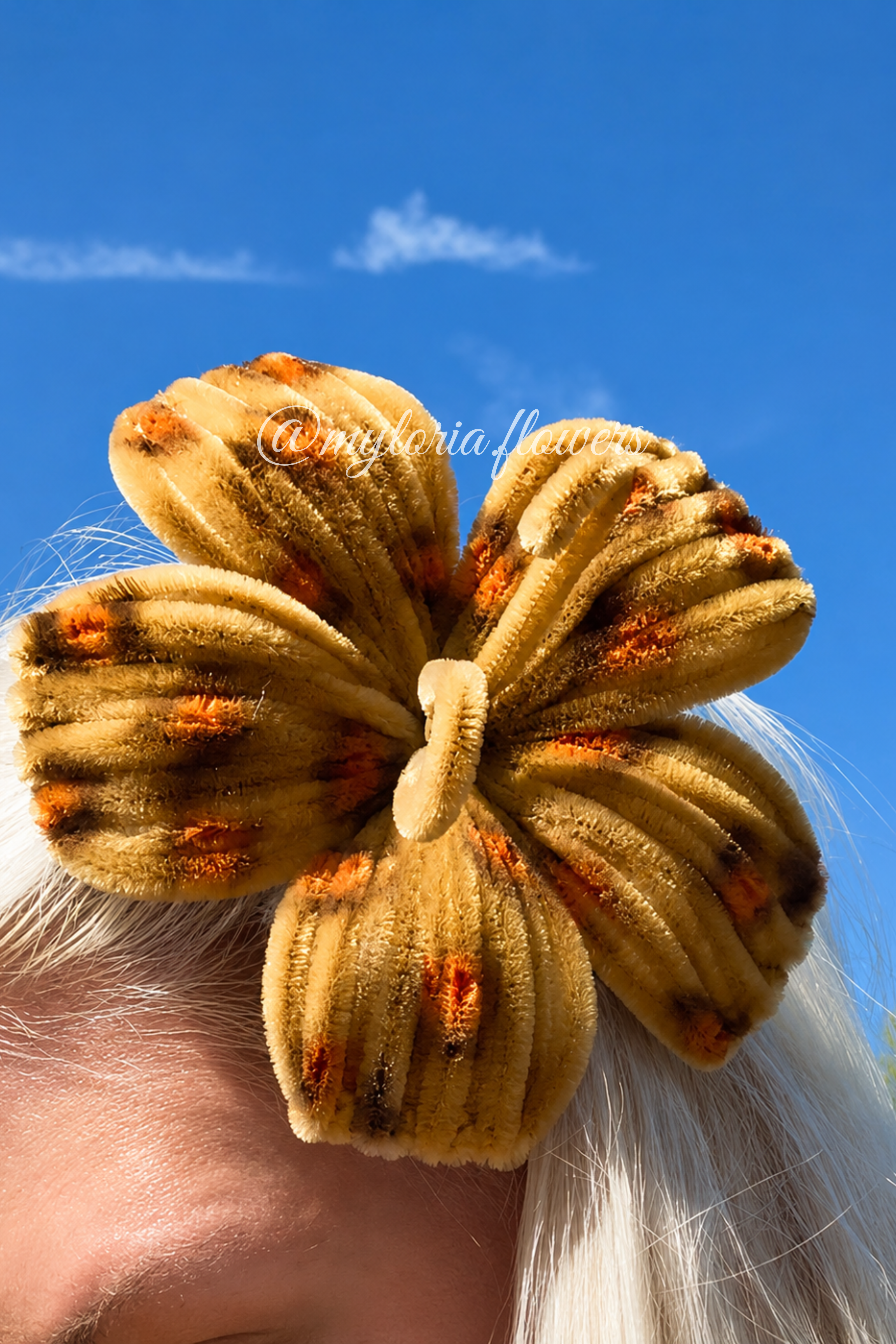 Barrette Hibiscus Léopard